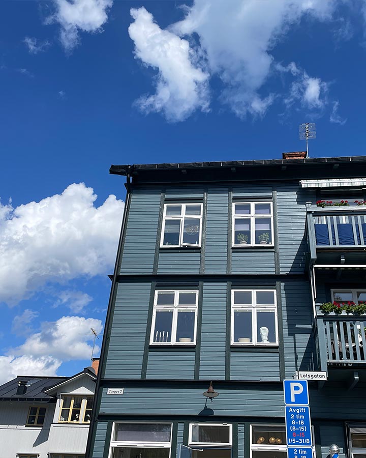 A building on Vaxholm Island