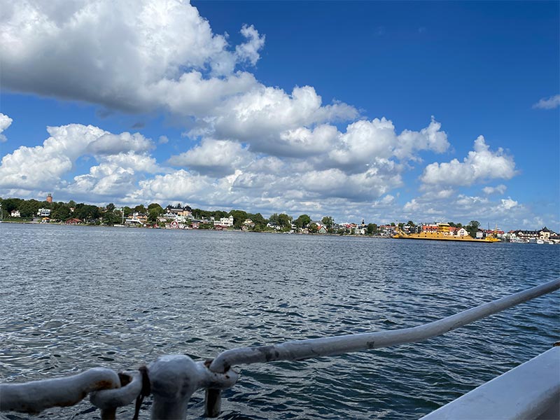 The scenic Archephelago of Stockholm via Waxholmsbolaget